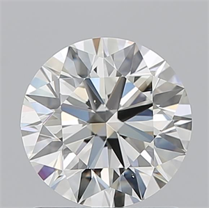 Picture of Natural Diamond 1.30 Carats, Round with Excellent Cut, L Color, VS2 Clarity and Certified by GIA