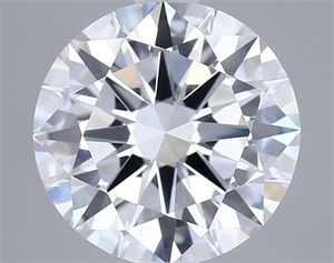 Picture of Lab Grown Diamond 2.50 Carats, Round with Excellent Cut, D Color, VVS2 Clarity and Certified by IGI