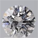 Natural Diamond 0.70 Carats, Round with Excellent Cut, D Color, SI1 Clarity and Certified by GIA
