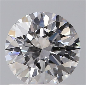 Picture of Natural Diamond 0.70 Carats, Round with Excellent Cut, D Color, SI1 Clarity and Certified by GIA