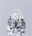Diamante Natural 0.50 quilates, De pera , Color F, claridad VS1 y certificado GIA