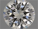 Natural Diamond 0.51 Carats, Round with Very Good Cut, I Color, VS2 Clarity and Certified by IGI