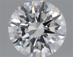 Picture of Natural Diamond 0.70 Carats, Round with Excellent Cut, I Color, VS1 Clarity and Certified by GIA