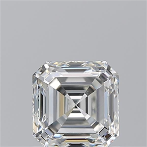 Picture of Natural Diamond 1.01 Carats, Asscher with  Cut, F Color, VVS2 Clarity and Certified by GIA