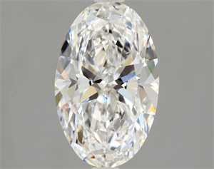 Picture of Natural Diamond 2.04 Carats, Oval with  Cut, D Color, VVS1 Clarity and Certified by GIA
