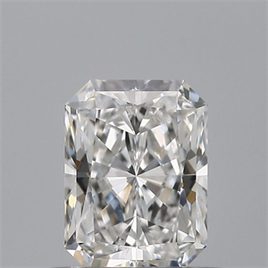 Picture of Natural Diamond 0.51 Carats, Radiant with  Cut, E Color, VS2 Clarity and Certified by GIA
