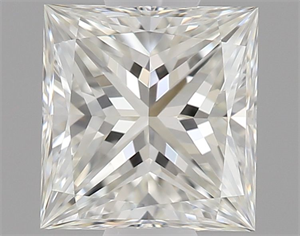Foto Diamante Natural 0.50 quilates, Princesa , Color H, claridad VVS2 y certificado GIA de