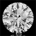 Natural Diamond 0.73 Carats, Round with Excellent Cut, I Color, VVS2 Clarity and Certified by GIA