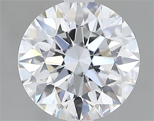 Picture of Lab Grown Diamond 1.52 Carats, Round with Excellent Cut, D Color, IF Clarity and Certified by GIA