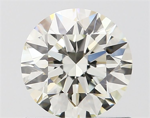 Picture of Natural Diamond 0.81 Carats, Round with Excellent Cut, I Color, VVS1 Clarity and Certified by IGI