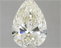 Natural Diamond 1.01 Carats, Pear with  Cut, M Color, SI1 Clarity and Certified by GIA