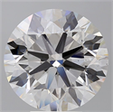 Lab Grown Diamond 6.50 Carats, Round with Excellent Cut, E Color, VS2 Clarity and Certified by IGI