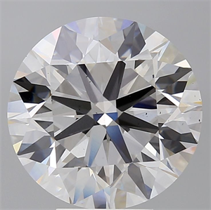 Picture of Lab Grown Diamond 6.50 Carats, Round with Excellent Cut, E Color, VS2 Clarity and Certified by IGI