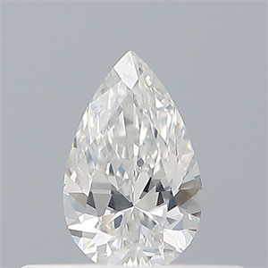 Foto Diamante Natural 0.23 quilates, De pera , Color E, claridad SI1 y certificado GIA de