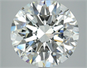 Natural Diamond 4.70 Carats, Round with Excellent Cut, I Color, VS2 Clarity and Certified by GIA