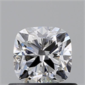 Natural Diamond 0.60 Carats, Cushion with  Cut, F Color, VS1 Clarity and Certified by GIA