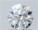 Diamante Natural 0.71 quilates, Redondo , Color F, claridad SI1 y certificado GIA