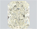 Natural Diamond 1.06 Carats, Radiant with  Cut, N Color, VVS2 Clarity and Certified by GIA