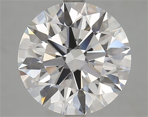 Picture of Lab Grown Diamond 4.55 Carats, Round with Excellent Cut, D Color, VVS1 Clarity and Certified by GIA