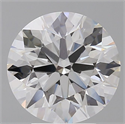 Lab Grown Diamond 4.09 Carats, Round with Ideal Cut, E Color, VS1 Clarity and Certified by IGI