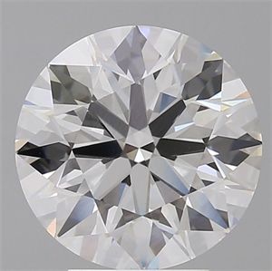 Picture of Lab Grown Diamond 4.09 Carats, Round with Ideal Cut, E Color, VS1 Clarity and Certified by IGI