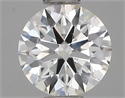 Diamante Natural 0.56 quilates, Redondo , Color I, claridad SI1 y certificado HRD