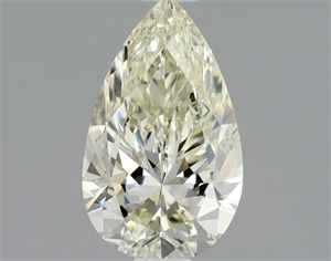 Picture of Natural Diamond 0.50 Carats, Pear with  Cut, L Color, VVS2 Clarity and Certified by GIA