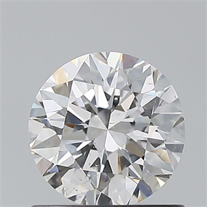 Picture of Natural Diamond 0.80 Carats, Round with Very Good Cut, E Color, SI1 Clarity and Certified by GIA
