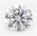 Lab Grown Diamond 3.36 Carats, Round with Ideal Cut, D Color, VVS1 Clarity and Certified by IGI