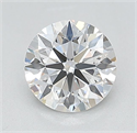Del inventario de diamantes de laboratorio, 1.01 quilates, Redondo , Color D, claridad VVS2 y certificado IGI