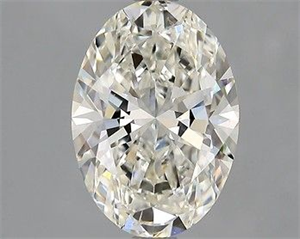 Picture of Natural Diamond 2.01 Carats, Oval with  Cut, H Color, SI2 Clarity and Certified by GIA