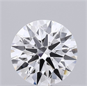 Lab Grown Diamond 1.03 Carats, Round with Ideal Cut, D Color, VVS1 Clarity and Certified by IGI