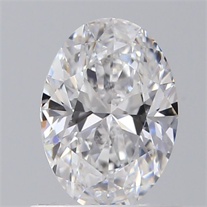 Picture of Natural Diamond 0.70 Carats, Oval with  Cut, D Color, VS1 Clarity and Certified by GIA