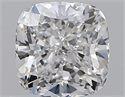 Diamante Natural 0.70 quilates, Del cojín , Color D, claridad SI1 y certificado GIA