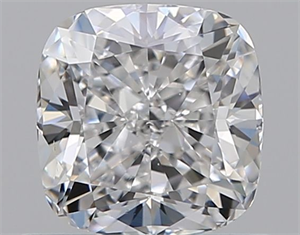 Foto Diamante Natural 0.70 quilates, Del cojín , Color D, claridad SI1 y certificado GIA de