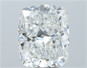 Diamante Natural 5.00 quilates, Del cojín , Color F, claridad SI1 y certificado GIA