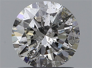 Foto Diamante Natural 1.01 quilates, Redondo , Color G, claridad SI2 y certificado HRD de