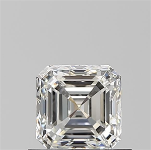 Picture of Natural Diamond 0.70 Carats, Asscher with  Cut, G Color, VVS1 Clarity and Certified by GIA