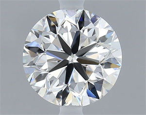 Picture of Natural Diamond 0.70 Carats, Round with Very Good Cut, E Color, VVS2 Clarity and Certified by GIA
