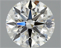 Diamante Natural 0.51 quilates, Redondo , Color H, claridad IF y certificado GIA