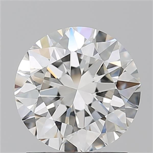 Foto Diamante Natural 1.50 quilates, Redondo , Color H, claridad IF y certificado GIA de