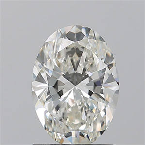 Picture of Natural Diamond 1.20 Carats, Oval with  Cut, I Color, VVS1 Clarity and Certified by GIA