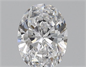 Diamante Natural 0.46 quilates, Ovalado , Color D, claridad VS1 y certificado GIA