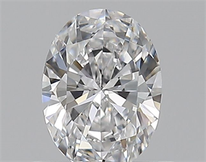 Foto Diamante Natural 0.46 quilates, Ovalado , Color D, claridad VS1 y certificado GIA de