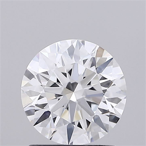 Picture of Lab Grown Diamond 1.11 Carats, Round with Ideal Cut, D Color, VVS2 Clarity and Certified by IGI