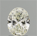 Natural Diamond 1.16 Carats, Oval with  Cut, L Color, VVS1 Clarity and Certified by GIA