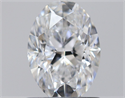 Diamante Natural 0.90 quilates, Ovalado , Color D, claridad VS2 y certificado GIA