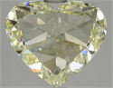 Diamante Natural 5.11 quilates, Corazón , Color K, claridad SI1 y certificado HRD