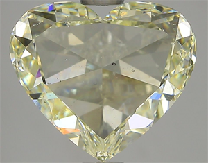 Picture of Natural Diamond 5.11 Carats, Heart with  Cut, K Color, SI1 Clarity and Certified by HRD