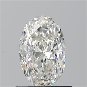 Picture of Natural Diamond 0.72 Carats, Oval with  Cut, I Color, VS2 Clarity and Certified by GIA